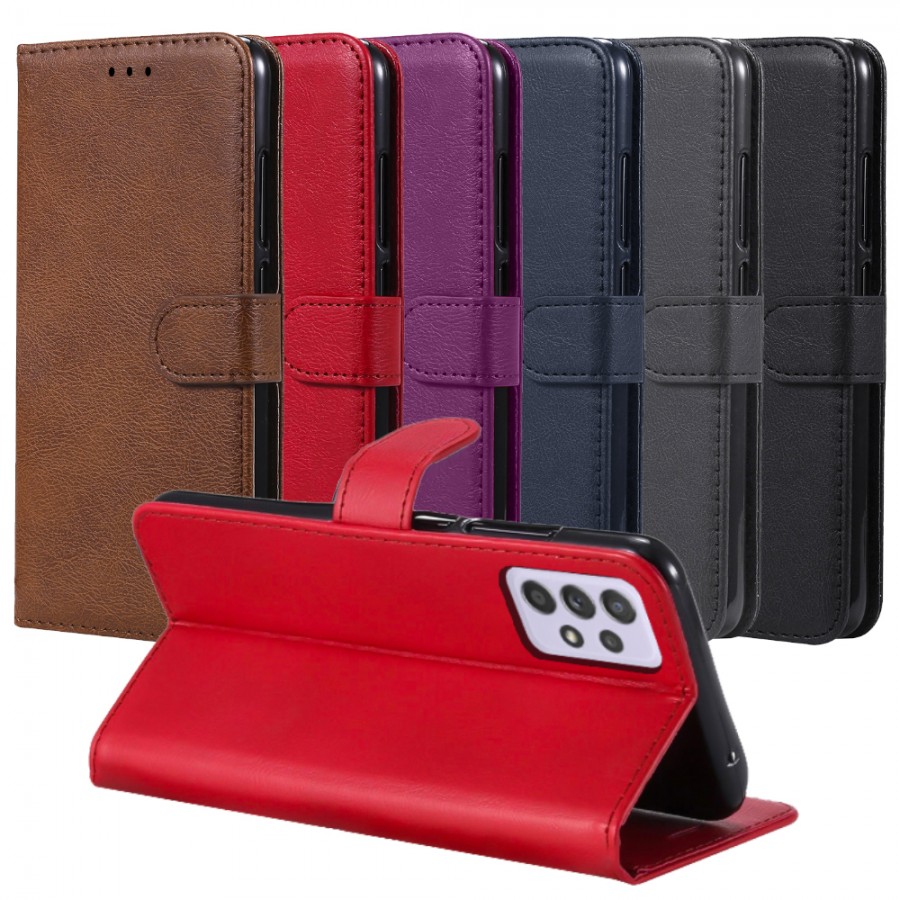 Samsung Galaxy A52 Uyumlu Elite Kapaklı Cüzdan Kılıf