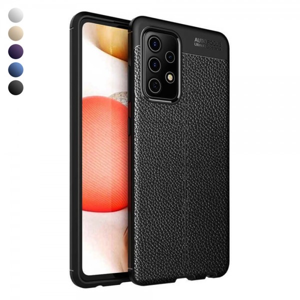 Samsung Galaxy A72 Kılıf Focus Deri Desen Silikon Kapak…