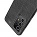 Samsung Galaxy A72 Kılıf Focus Deri Desen Silikon Kapak