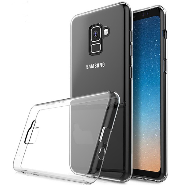 Samsung Galaxy A8 2018 (A530) Kılıf Soft Silikon Şeffaf Arka Kapak…