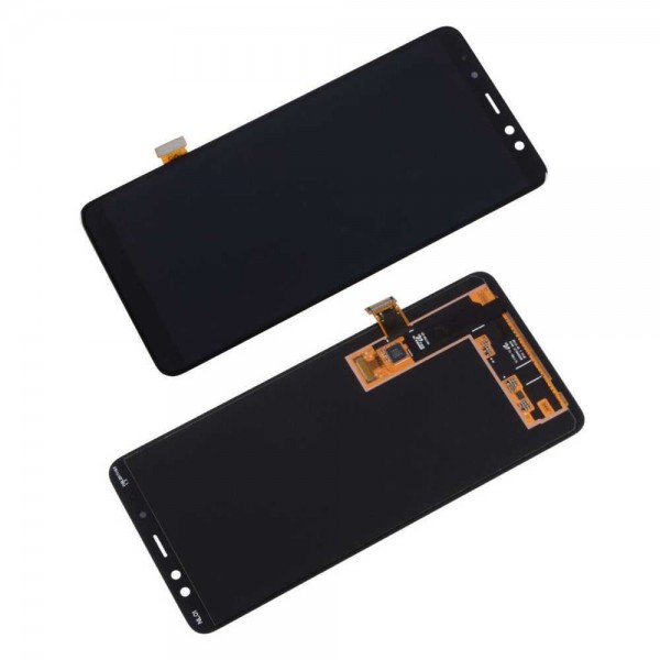 Samsung Galaxy A8 2018 A530 LCD Ekran Dokunmatik Servis Orj - Siyah…
