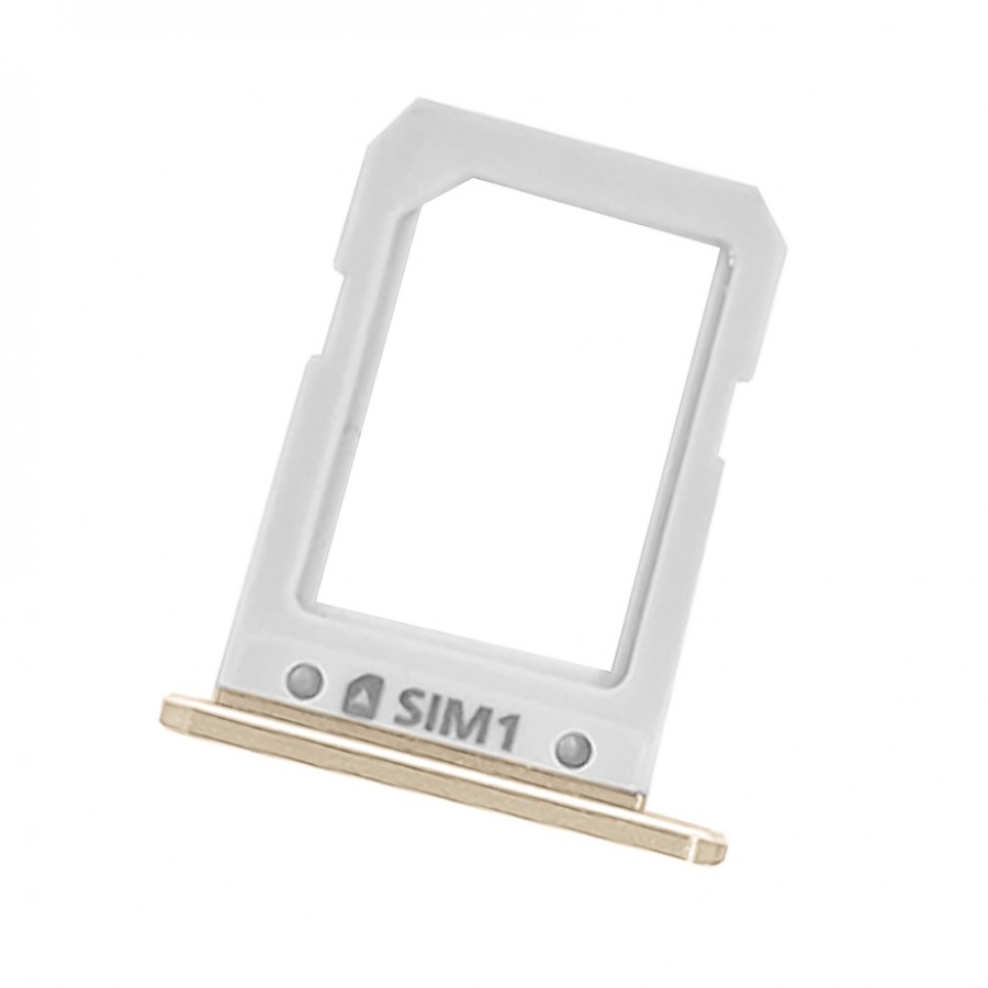 Samsung Galaxy A8 A800 Sim Kart Yuvası Sim Tepsisi - Gold