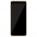 Samsung Galaxy A8 Plus (A730) Fırça Desen Silikon Arka Kapak Gold
