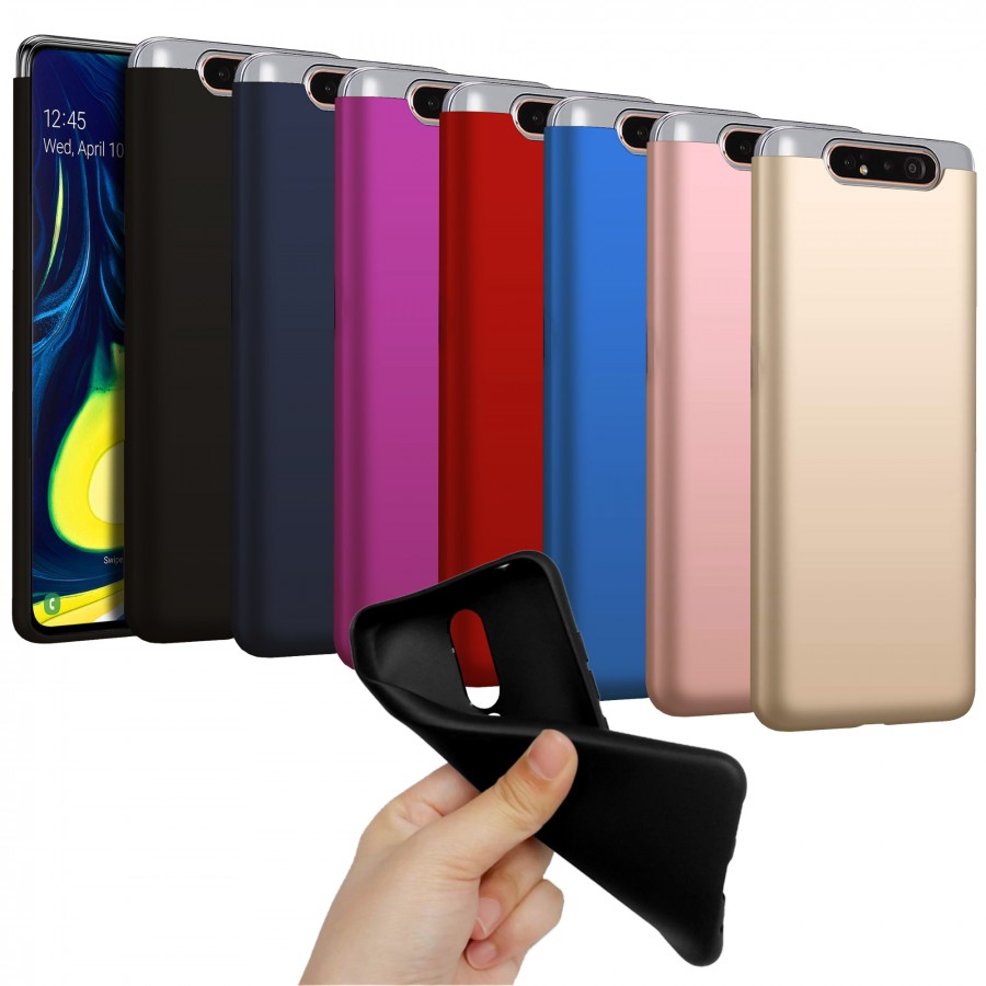 Samsung Galaxy A80 (A805) Kılıf FitCase PremiumS Silikon Arka Kapak