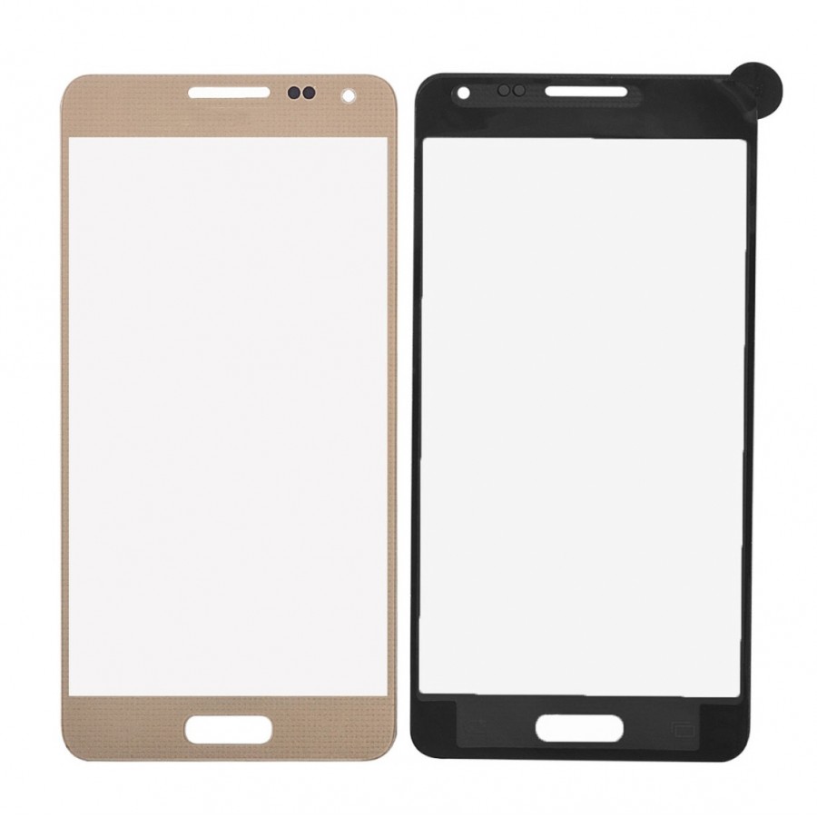 Samsung Galaxy Alpha G850 Ön Cam Dokunmatik Lensi - Gold