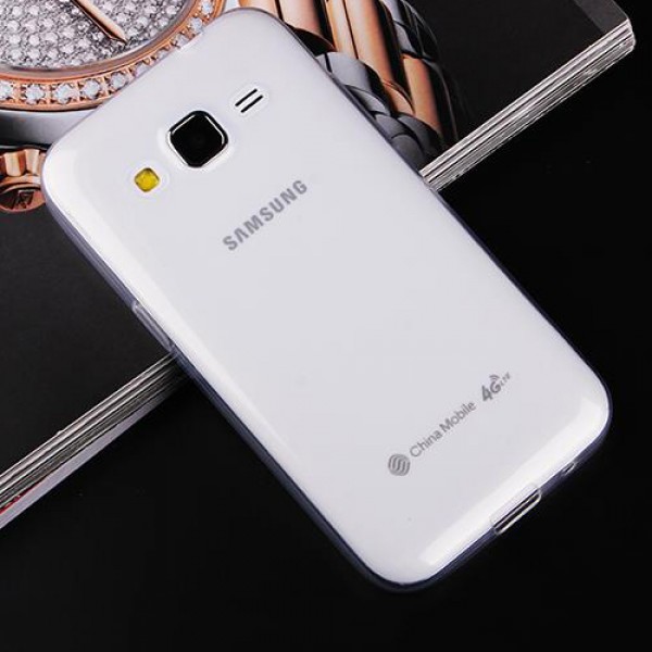 Samsung Galaxy Core Prime (G360) Kılıf Soft Silikon Şeffaf Arka Kap…