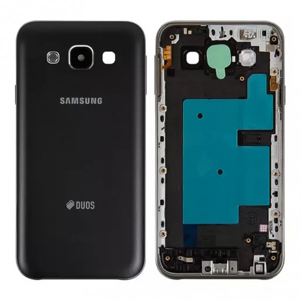 Samsung Galaxy E5 E500 Kasa Kapak - Siyah…