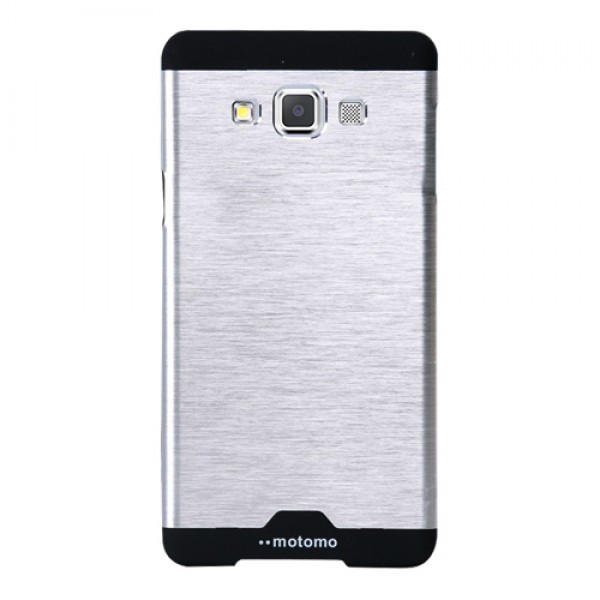 Samsung Galaxy E5 Metal Arka Kapak Motomo Gri…