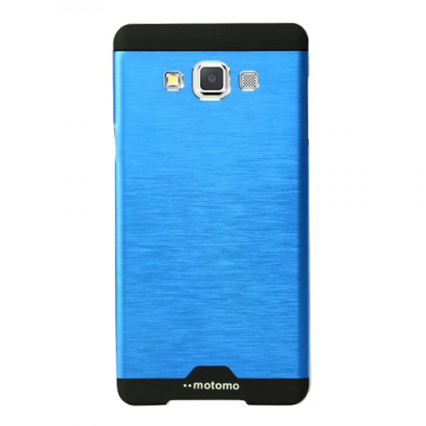 Samsung Galaxy E5 Metal Arka Kapak Motomo Mavi…