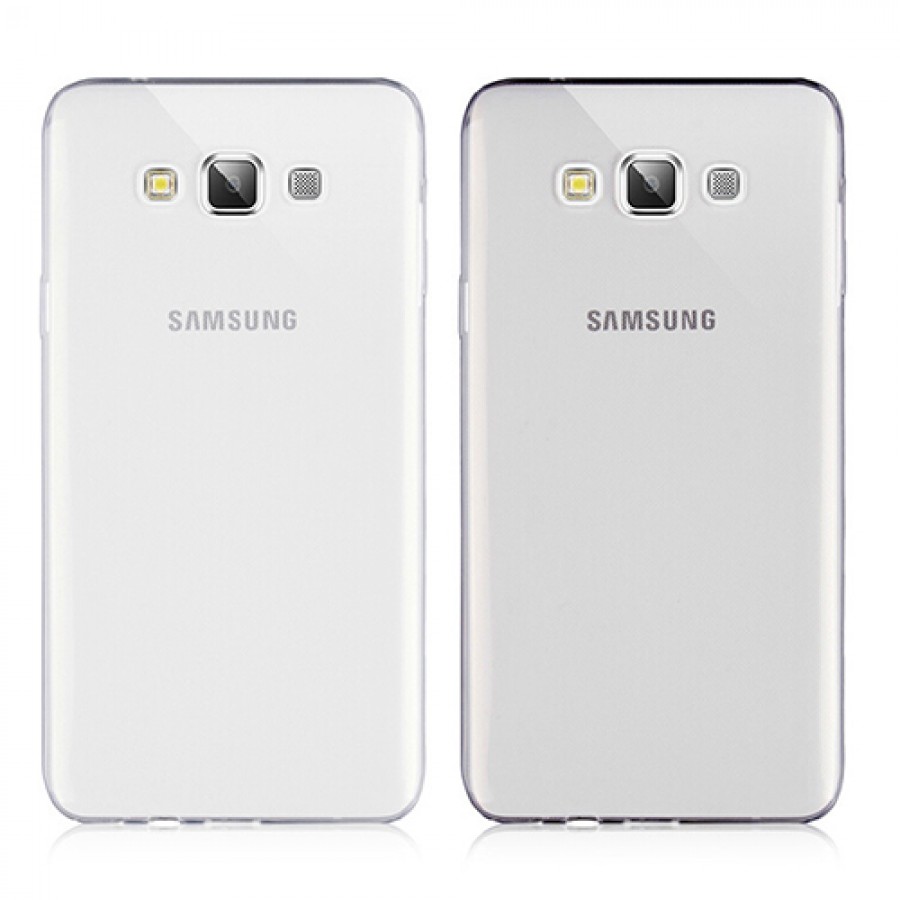Samsung Galaxy E7 (E700) Kılıf Soft Silikon Şeffaf Arka Kapak