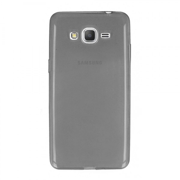 Samsung Galaxy Grand Prime Plus (G532) Kılıf Soft Silikon Şeffaf-Siyah …