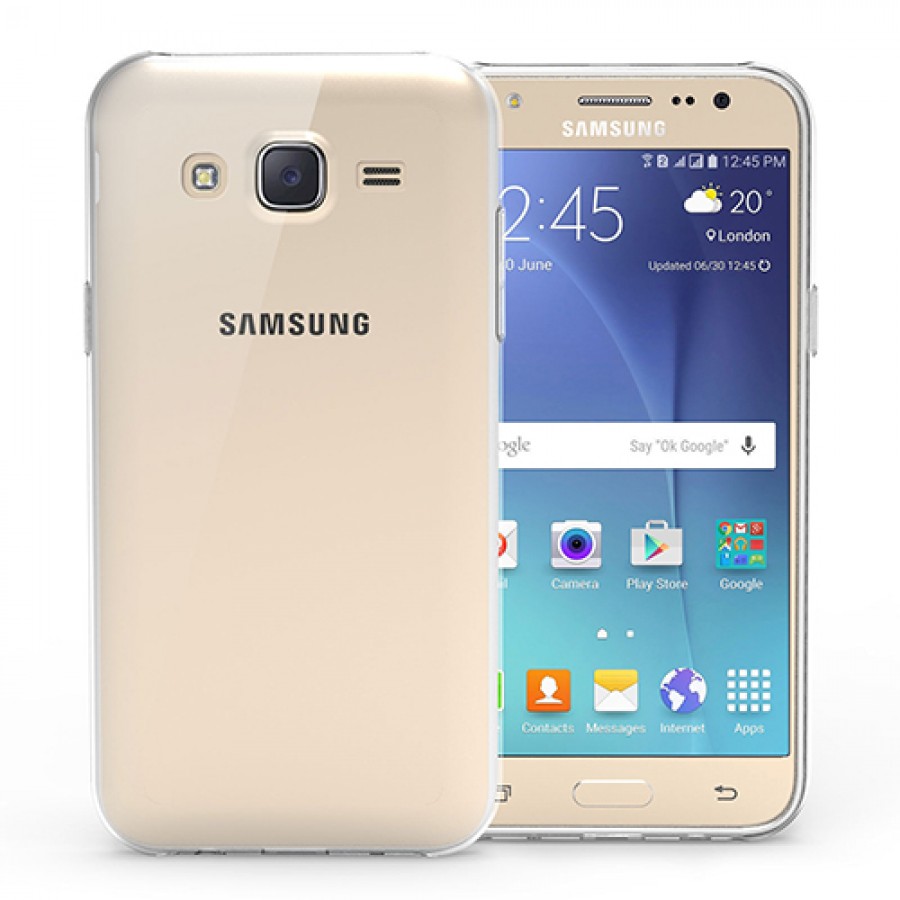 Samsung Galaxy J2 2016 (J210) Kılıf Soft Silikon Şeffaf Arka Kapak
