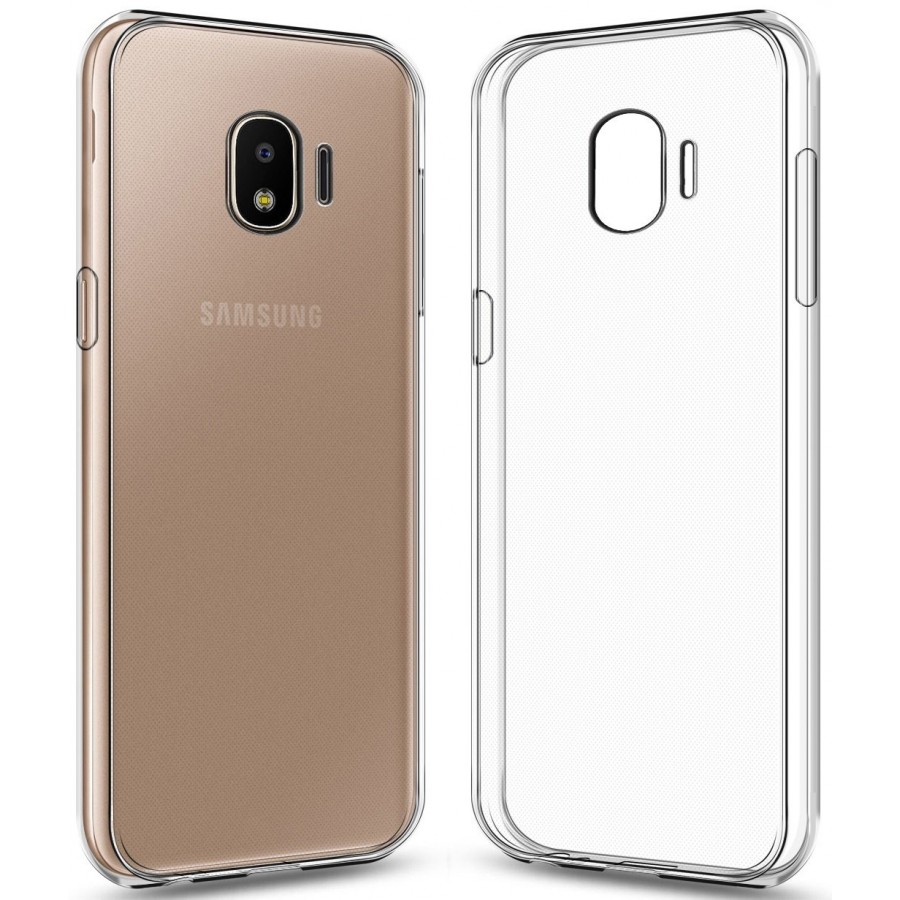 Samsung Galaxy J2 Core (J260) Kılıf FitCase Toz Koruma Tıpalı Şeffaf Arka Kapak