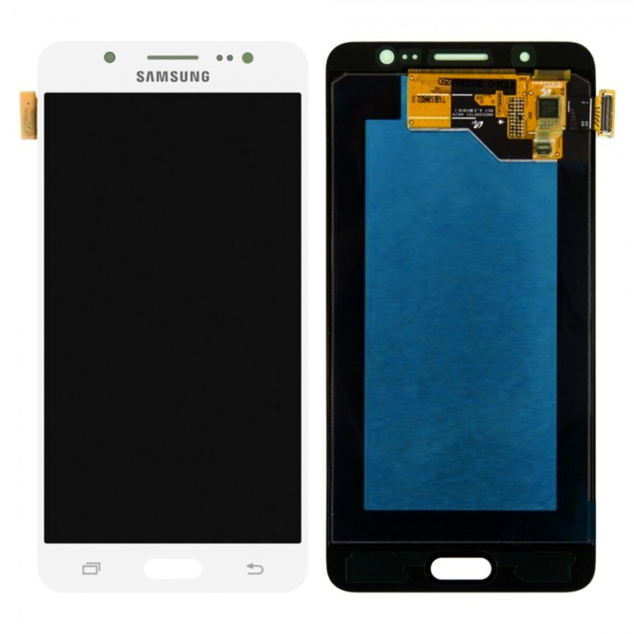 Samsung Galaxy J5 2016 J510 LCD Ekran Dokunmatik Servis Orj - Beyaz