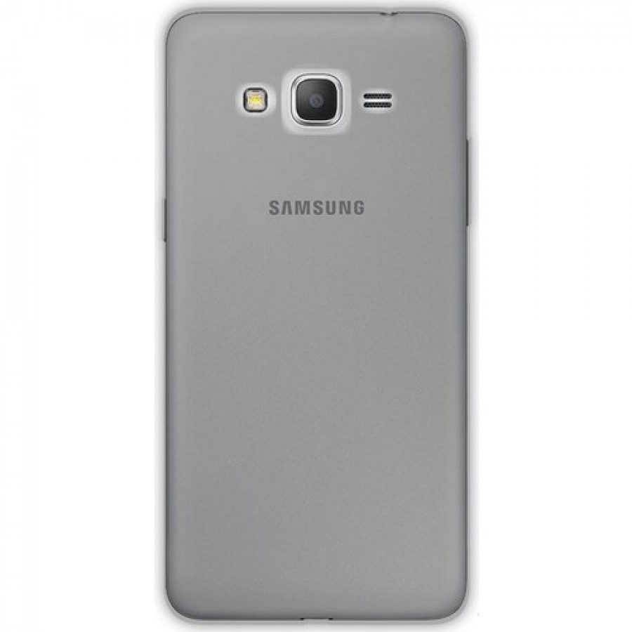 Samsung Galaxy J7 Max (G615) Kılıf Soft Silikon Şeffaf-Siyah Arka Kapak