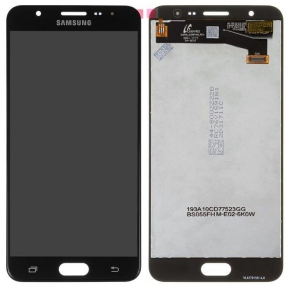 Samsung Galaxy J7 Prime G610 LCD Ekran Dokunmatik Servis Orj - Siyah…