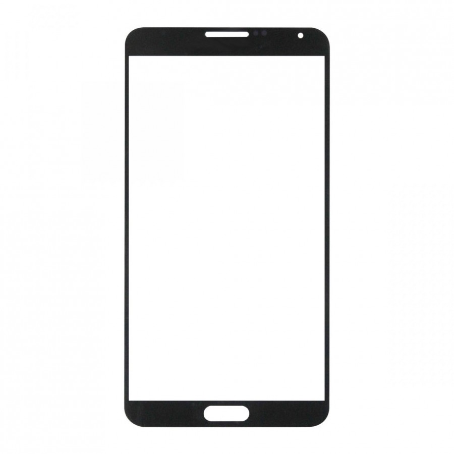 Samsung Galaxy Note 3 N9000 Ön Cam Dokunmatik Lensi - Siyah