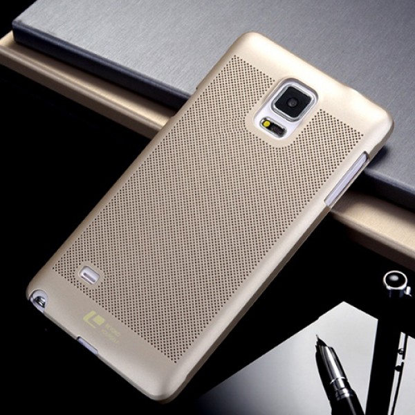 Samsung Galaxy Note 4 (N910) Loopee Point Sert Arka Kapak Gold…
