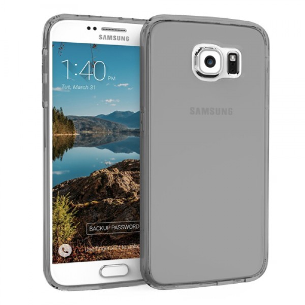 Samsung Galaxy Note 5 EDGE Kılıf Soft Silikon Şeffaf-Siyah Arka Kapak…