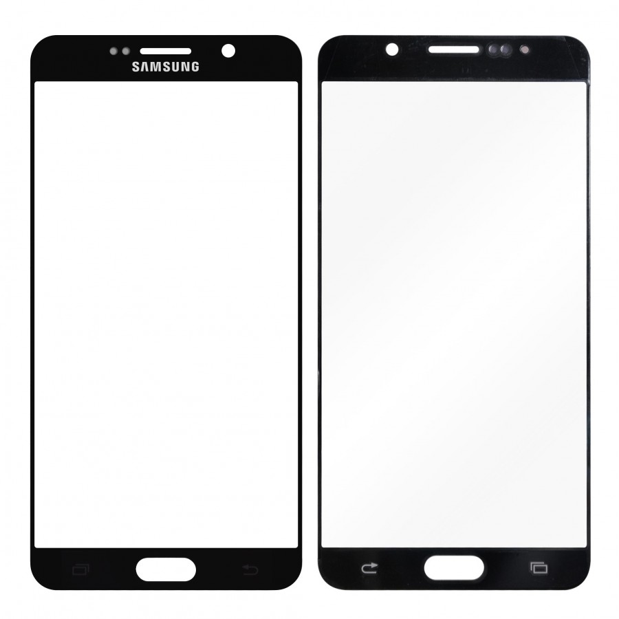 Samsung Galaxy Note 5 N920 Ön Cam Dokunmatik Lensi - Siyah