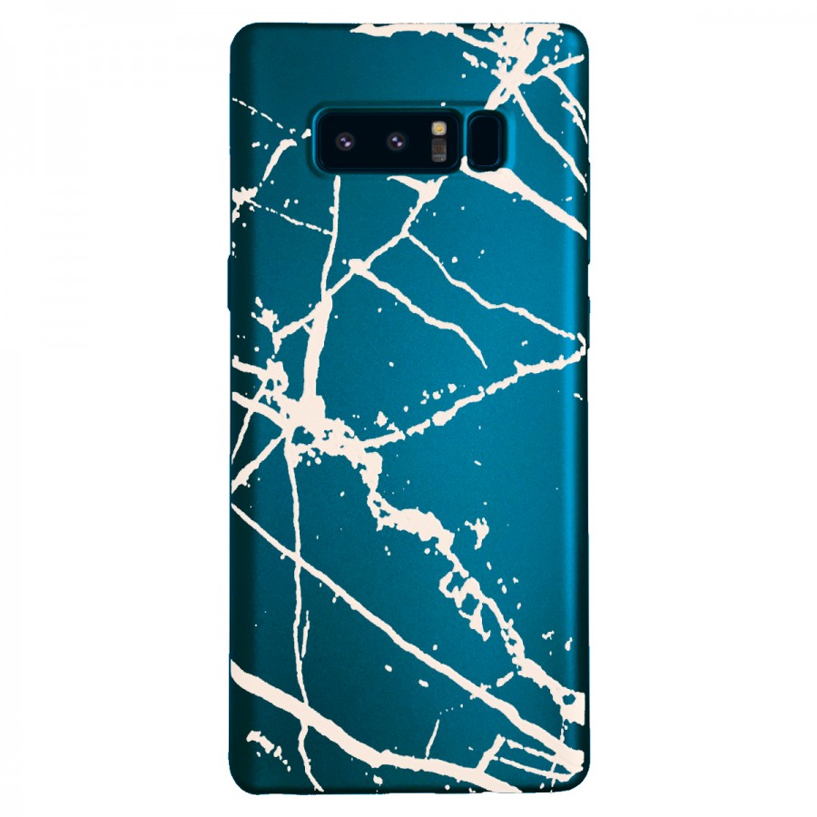 Samsung Galaxy Note 8 (N950) Fırça Desen Silikon Arka Kapak Mavi Samsung Galaxy Note 8 (N950) Fırça Desen Silikon Arka Kapak Mavi