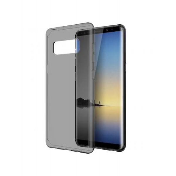 Samsung Galaxy Note 8 (N950) Kılıf Soft Silikon Şeffaf-Siyah Arka Kapak…