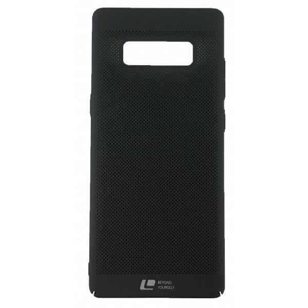 Samsung Galaxy Note 8 (N950) Loopee Point Sert Arka Kapak Siyah