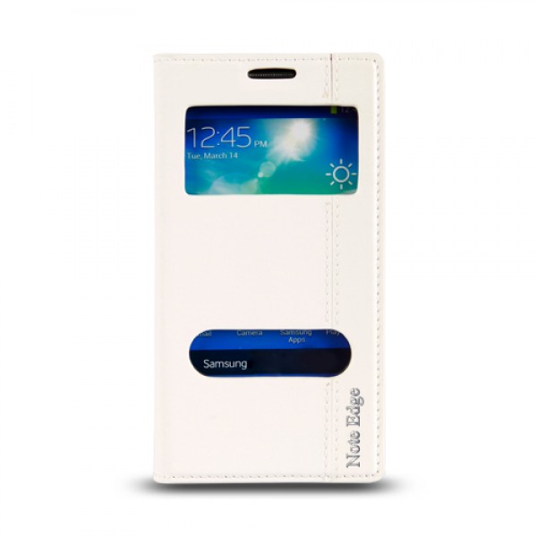 Samsung Galaxy Note EDGE (N915) Gizli Mıknatıslı Pencereli Magnum Kıl…