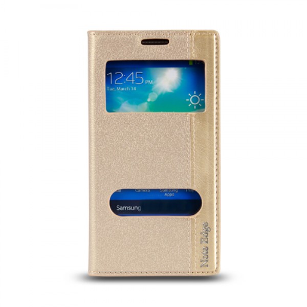 Samsung Galaxy Note EDGE (N915) Gizli Mıknatıslı Pencereli Magnum K…