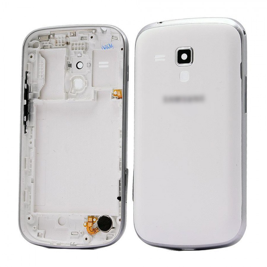 Samsung Galaxy S Duos S7562 Kasa Kapak - Beyaz