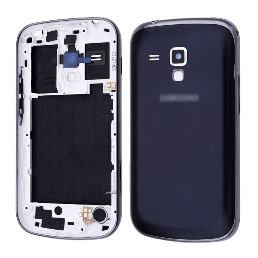 Samsung Galaxy S Duos S7562 Kasa Kapak - Siyah