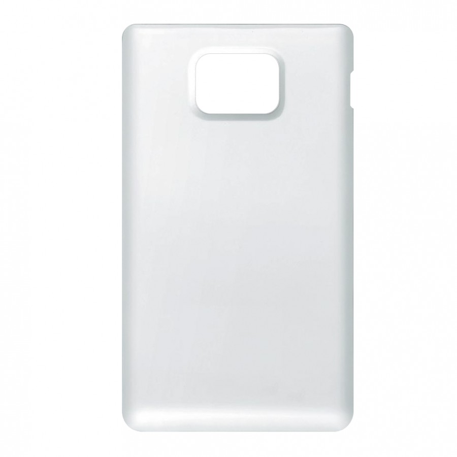 Samsung Galaxy S2 I9100 Arka Kapak Batarya Pil Kapağı Beyaz
