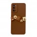 Samsung Galaxy S20 Kılıf 3D M Bear Kamera Korumalı Silikon Kapak