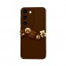 Samsung Galaxy S23 Kılıf 3D M Bear Kamera Korumalı Silikon Kapak
