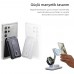 Samsung Galaxy S23 Ultra Kılıf Magsafe Özellikli Şeffaf Silikon Kapak