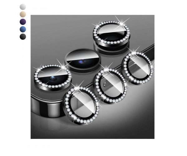 Samsung Galaxy S24 FE Taşlı Metal Kamera Lens Koruyucu Set…