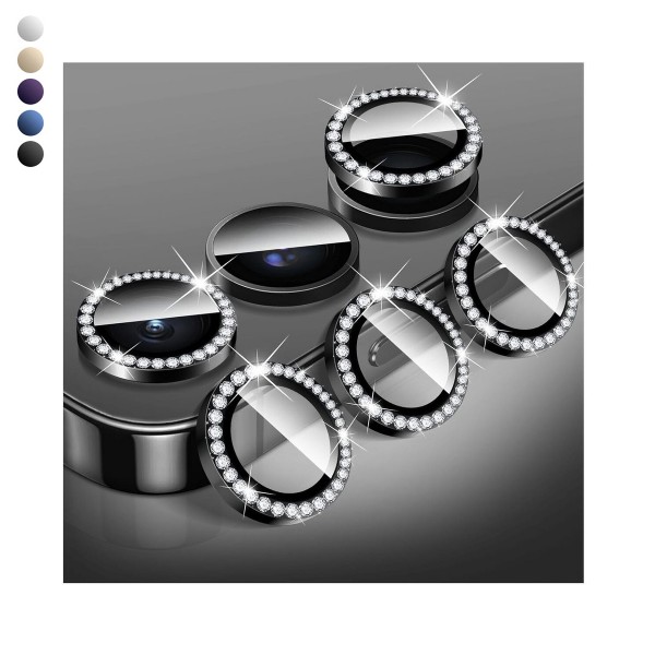 Samsung Galaxy S24 FE Taşlı Metal Kamera Lens Koruyucu Set…
