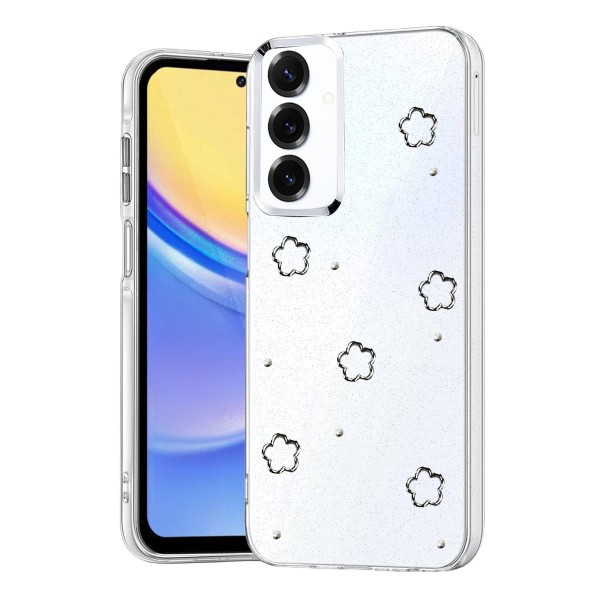 Samsung Galaxy S25 FE Kılıf Fiyonk Desenli Şeffaf Kapak&hellip;