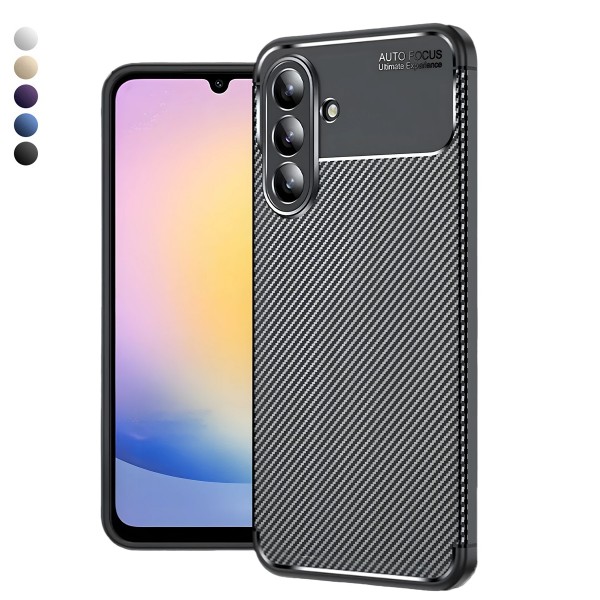 Samsung Galaxy S25 FE Kılıf Focus Carbon Silikon Kapak…