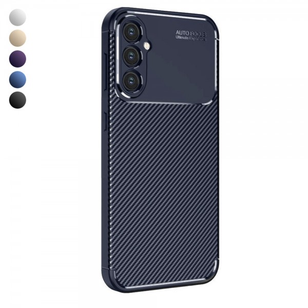 Samsung Galaxy S25 Kılıf Focus Carbon Silikon Kapak…