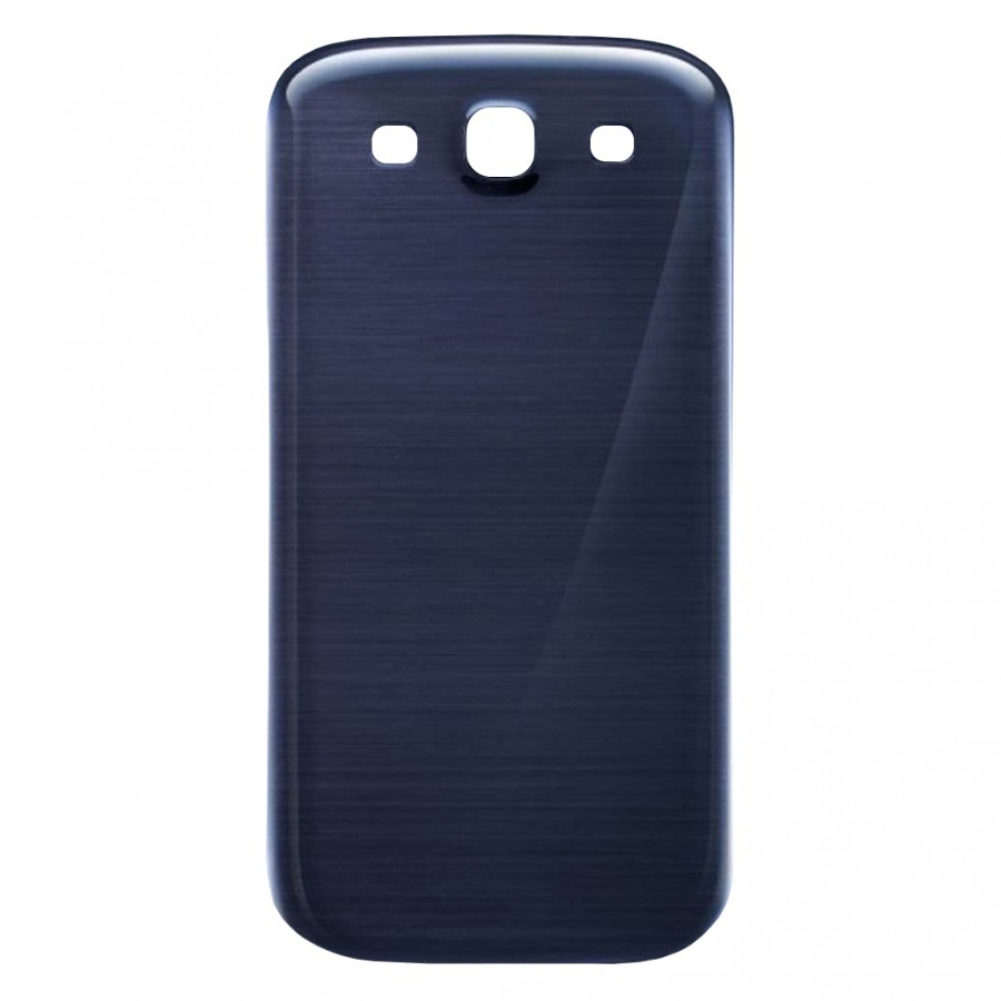 Samsung Galaxy S3 I9300 Arka Kapak Batarya Pil Kapağı - Mavi