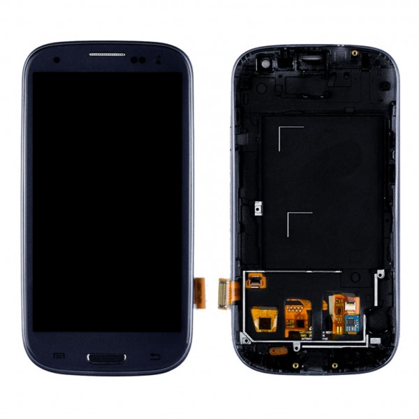 Samsung Galaxy S3 I9300 Ekran Dokunmatik Çıtalı Servis Orj - Mavi…