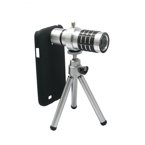 Samsung Galaxy S4 (I9500) Kamera Zoom Lens + Tripod Kılıflı 12X Zoo…