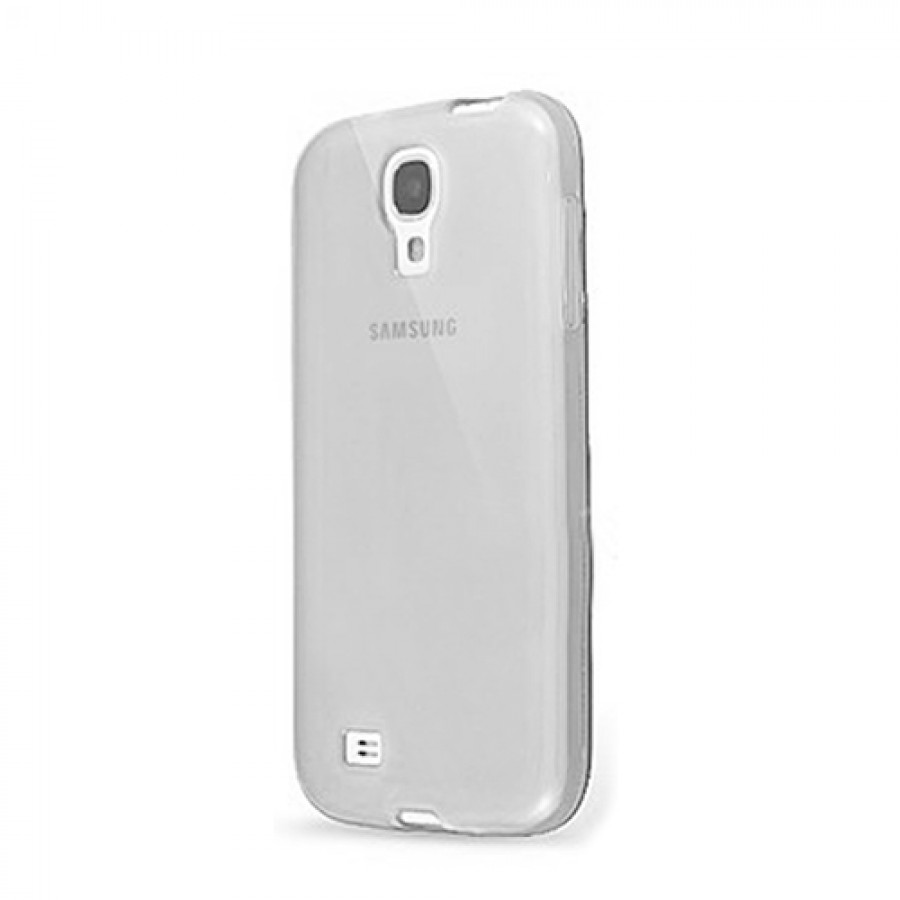 Samsung Galaxy S4 (I9500) Kılıf Soft Silikon Beyaz Arka Kapak