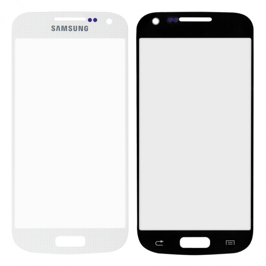 Samsung Galaxy S4 Mini I9190 Ön Cam Dokunmatik Lensi - Beyaz