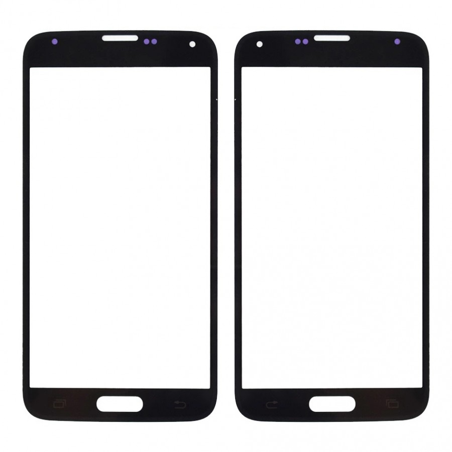 Samsung Galaxy S5 G900 Ön Cam Dokunmatik Lensi - Siyah