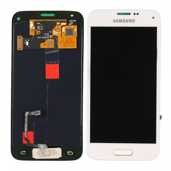 Samsung Galaxy S5 Mini G800 Ekran LCD Dokunmatik Servis Orj - Beyaz…