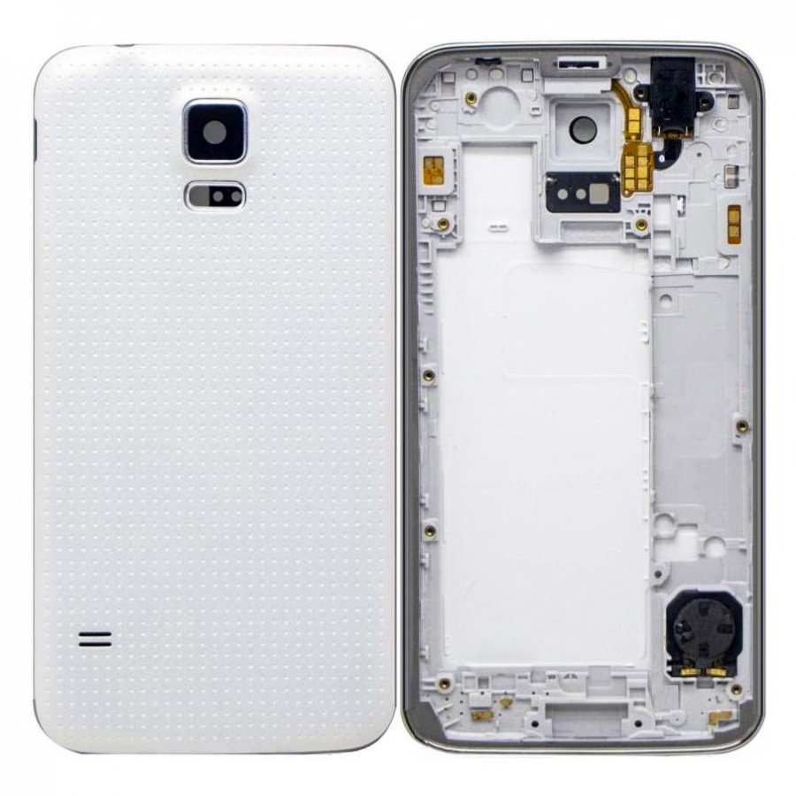Samsung Galaxy S5 Mini G800 Kasa Kapak - Beyaz
