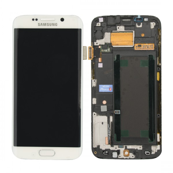 Samsung Galaxy S6 Edge G925 Ekran LCD Dokunmatik - Beyaz…