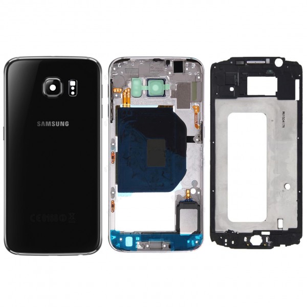 Samsung Galaxy S6 G920 Kasa Kapak - Siyah…